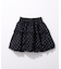 【KIDS】ドット/ギンガムティアードバルーンミニスカート
