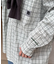 【PATTIPATTI】mini plaid over shirts