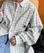【PATTIPATTI】mini plaid over shirts