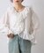 【willow】ラッフルフリルブラウス