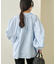 【アップデート／腰回りカバー】レースアップボリュームスリーブブラウス