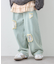 【KIDS】レースパッチワークデニム