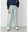 【KIDS】レースパッチワークデニム