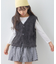 【KIDS】ミックスチュールヤーンコンパクトベスト