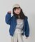 【KIDS】【FOX×TYPY】ZIPデニムフードブルゾン