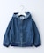 【KIDS】【FOX×TYPY】ZIPデニムフードブルゾン