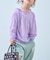 【KIDS】シアーワッフルフードロンTEE《ジュニアサイズあり》