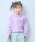 【KIDS】シアーワッフルフードロンTEE《ジュニアサイズあり》