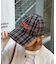 【UNISEX】チェック柄ロゴキャップ