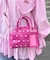 【HELLO.SANFRANCISCO】ハートプリントエナメルミニボストンBAG