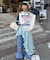 【HELLO.SANFRANCISCO】ハートプリントエナメルミニボストンBAG