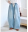 【3サイズ展開】デニムバレルイージーパンツ