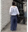 【UNISEX】ピグメント加工ワッフルイージーパンツ/WEB限定カラーあり