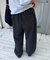 【UNISEX】ピグメント加工ワッフルイージーパンツ/WEB限定カラーあり