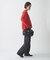 【2WAY】針抜きシアーホックヘンリートップス