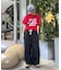 【UNISEX】アソート柄アップリケTEE