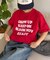 【UNISEX】アソート柄アップリケTEE