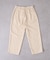 コットンリネンブッチャーパンツ