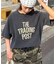 【UNISEX】ピグメント加工ラグランワッフルヘンリーTEE