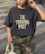【UNISEX】ピグメント加工ラグランワッフルヘンリーTEE
