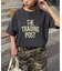 【UNISEX】ピグメント加工ラグランワッフルヘンリーTEE