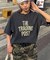 【UNISEX】ピグメント加工ラグランワッフルヘンリーTEE