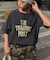 【UNISEX】ピグメント加工ラグランワッフルヘンリーTEE