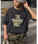 【UNISEX】ピグメント加工ラグランワッフルヘンリーTEE