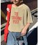 【UNISEX】ピグメント加工ラグランワッフルヘンリーTEE