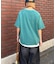 【UNISEX】ピグメント加工ラグランワッフルヘンリーTEE