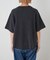 【UNISEX】ピグメント加工ラグランワッフルヘンリーTEE