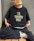 【UNISEX】ピグメント加工ラグランワッフルヘンリーTEE