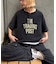 【UNISEX】ピグメント加工ラグランワッフルヘンリーTEE