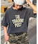【UNISEX】ピグメント加工ラグランワッフルヘンリーTEE