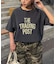 【UNISEX】ピグメント加工ラグランワッフルヘンリーTEE