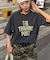 【UNISEX】ピグメント加工ラグランワッフルヘンリーTEE