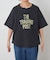 【UNISEX】ピグメント加工ラグランワッフルヘンリーTEE