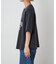 【UNISEX】ピグメント加工ラグランワッフルヘンリーTEE
