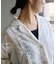 【india】レースリメイク風シャツジャケット