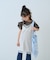 【KIDS】ランジェリーレースドットキャミチュニック