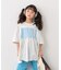 【KIDS】厚盛ロゴ5分袖チュニックワンピ