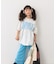 【KIDS】厚盛ロゴ5分袖チュニックワンピ