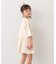 【KIDS】厚盛ロゴ5分袖チュニックワンピ