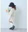 【KIDS】厚盛ロゴ5分袖チュニックワンピ