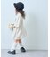 【KIDS】厚盛ロゴ5分袖チュニックワンピ