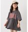 【KIDS】厚盛ロゴ5分袖チュニックワンピ
