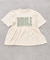 【KIDS】厚盛ロゴ5分袖チュニックワンピ