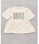 【KIDS】厚盛ロゴ5分袖チュニックワンピ