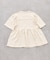 【KIDS】厚盛ロゴ5分袖チュニックワンピ