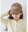 【KIDS】ストライプスカーフ付きロゴ刺繍CAP